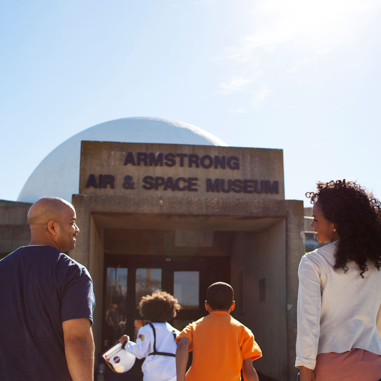 Explore the Armstrong Air & Space Museum. Photo courtesy of TourismOhio.